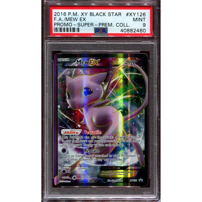 Mew EX - Full Art - Promo - XY Super Premium Collection - XY126 - PSA 9