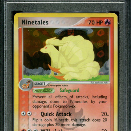 Ninetales - 22/101 - PSA 9 - Reverse Holo - Hidden Legends - Pokemon - 80799