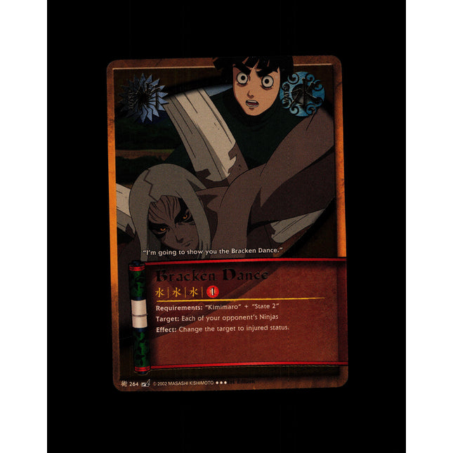 Bracken Dance - 264 - NM - 1st Edition - Foil - Naruto CCG - D4-319