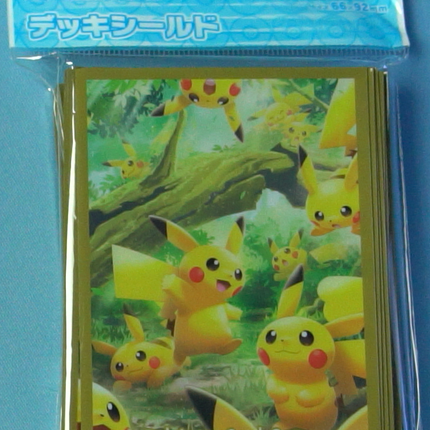 Pikachu in the Forest Sleeves - Set of 64 Sleeves - Japanese - Pokemon Center