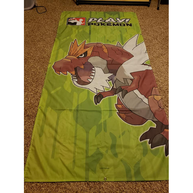 Tyrantrum - Play! Pokemon - Pokemon Tall Cloth Banner - 47"x94"