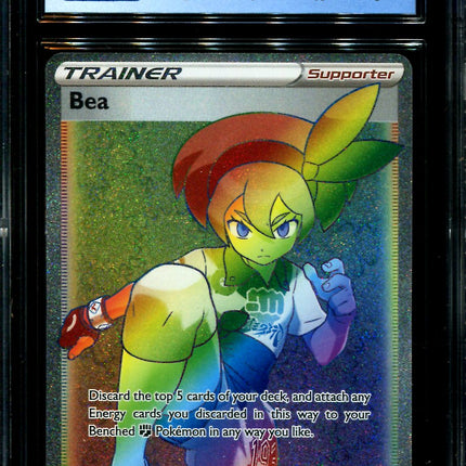 Bea - 193/185 - CGC 8 - Hyper Rare - Vivid Voltage - Pokemon - 28282