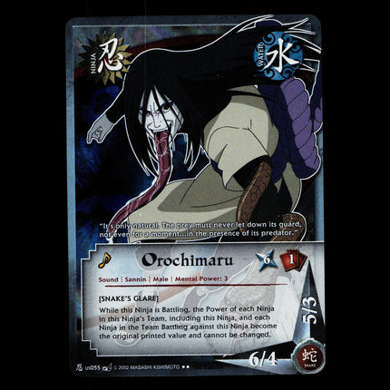 Orochimaru - us055 - NM - 1st Edition - Foil - Naruto CCG - D3-33