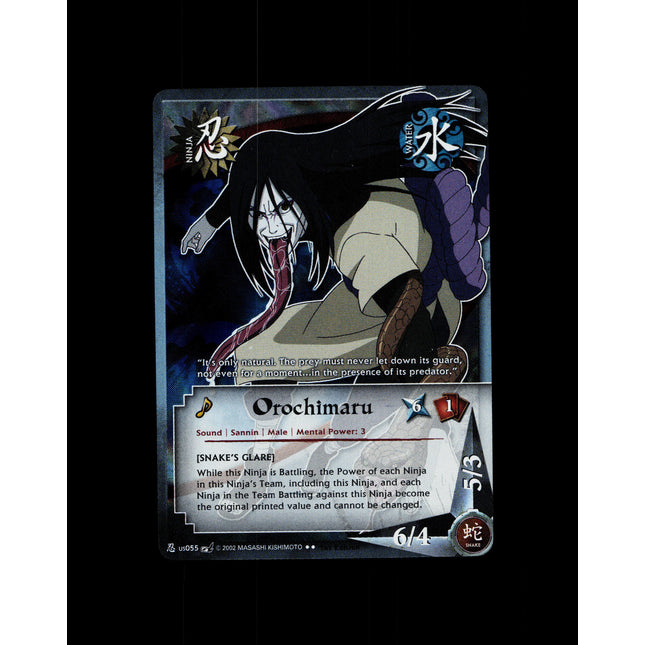 Orochimaru - us055 - NM - 1st Edition - Foil - Naruto CCG - D3-33