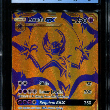 Lunala GX - SM103a - CGC 9.5 Gem Mint - Black Star Promos - 02068
