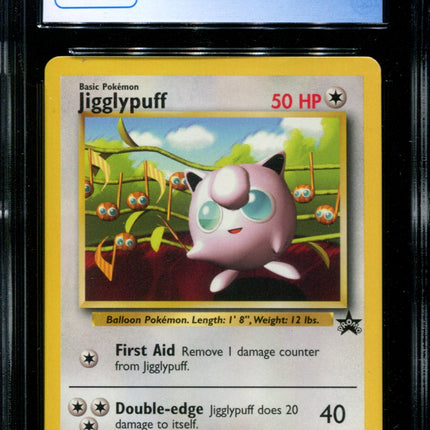 Jigglypuff - 7 - CGC 9 - Black Star Promo - First Movie Soundtrack - Pokemon - 54111