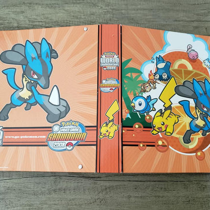 Pokemon World Championships 2008 - Video Game Showdown 2008 - 3 Ring Binder