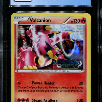 Volcanion - XY145 - CGC 8.5 - Black Star Promos - Steam Siege Prerelease - Pokemon - 48403