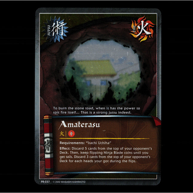 Amaterasu - PR 037 - NM - Foil - Promo - Naruto CCG - E1-2