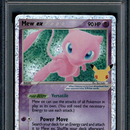 Mew ex - 88/92 - PSA 10 - Ultra Rare - Celebrations - Pokemon - 72406