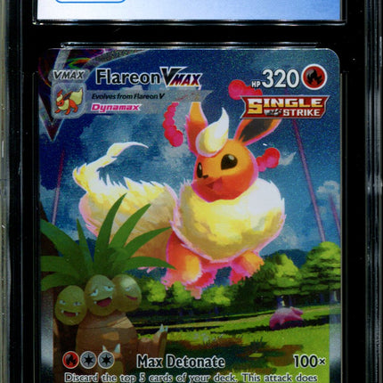 Flareon VMAX - SWSH180 - CGC 9 - Black Star Promos - Alternate Art - Pokemon - 92318