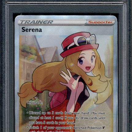Serena - 193/195 - PSA 10 - Full Art - Silver Tempest - Pokemon - 61950