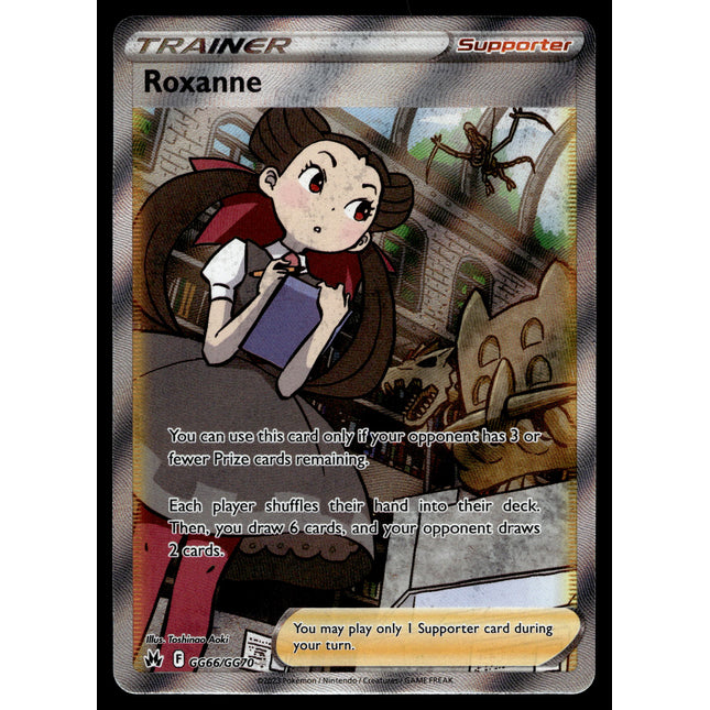 Roxanne - GG66/GG70 - NM - Full Art - Crown Zenith - Pokemon - C3-63