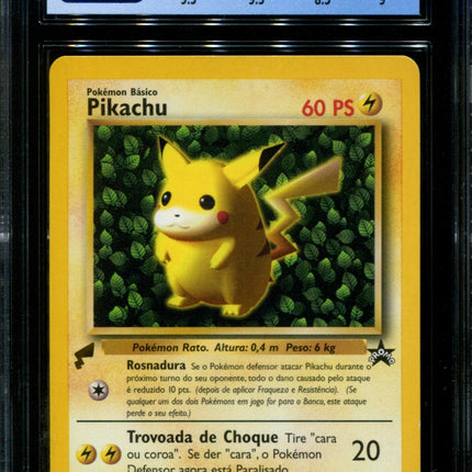 Pikachu - 1 - CGC 9 Mint - Pokemon World Collection - Promo - 37033