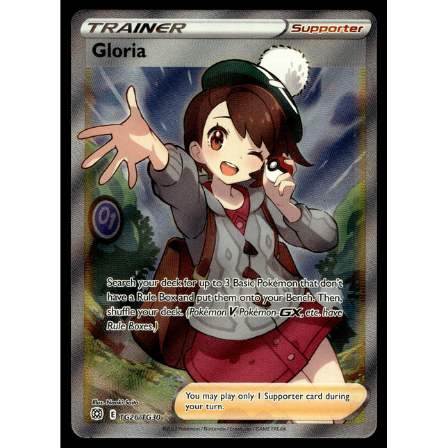 Gloria - TG26/TG30 - NM - Full Art - Brilliant Stars - Pokemon - C3-39