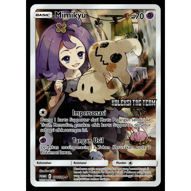 Mimikyu - 176/SM-P - PSA NM - Indonesian - CHR - Promo - Pokemon - A1-5