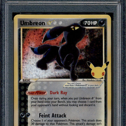 Umbreon Star - 17/17 - PSA 9 - Holo - Celebrations - Pokemon - 76477