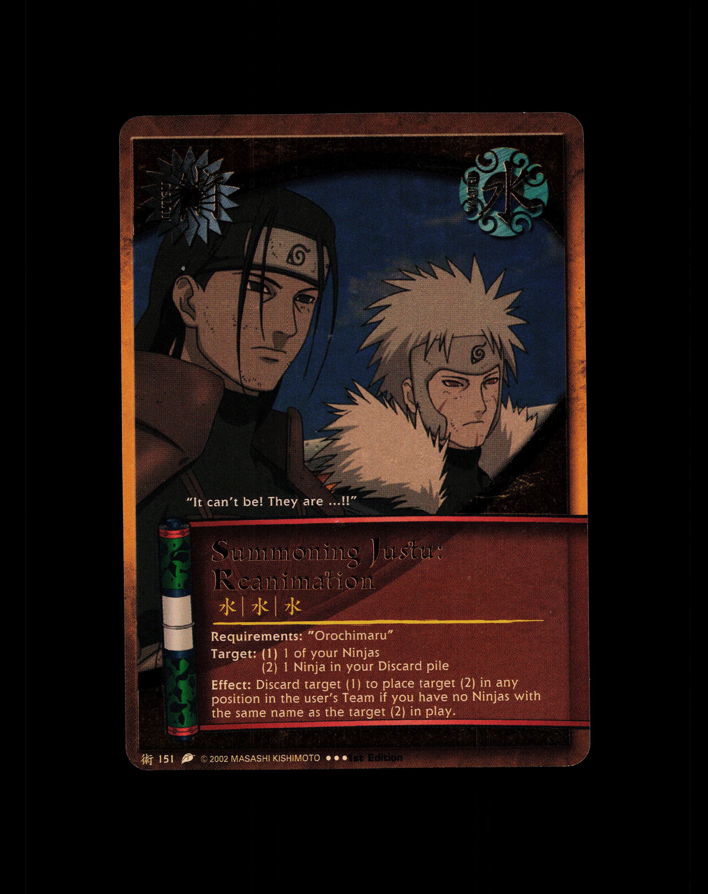 Summoning Jutsu: Reanimation - 151 - NM - 1st Edition - Foil - Naruto –  Squeaks Game World