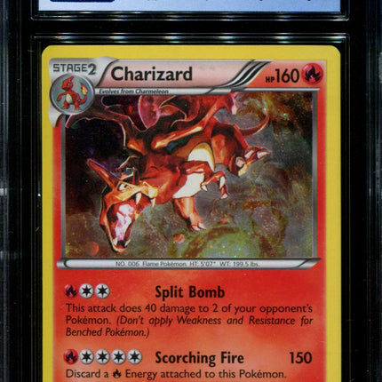 Charizard - 19/113 - CGC 7.5 - Cosmos Holo - Legendary Treasures - 36770