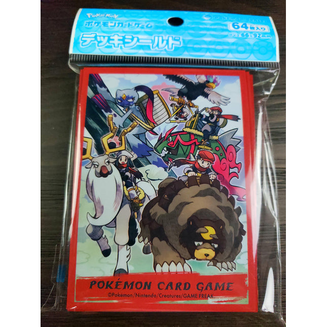 Riding Through Hisui - Set of 64 Sleeves - Japanese - Pokemon Center