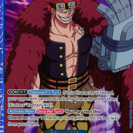 Eustass "Captain" Kid - OP01-051 - Super Rare - English - One Piece TCG OP-01