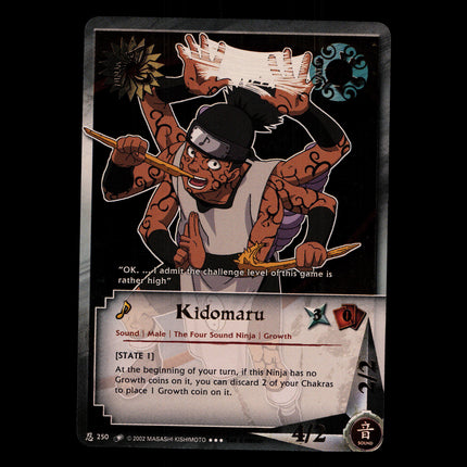 Kidomaru - 250 - NM - 1st Edition - Foil - Naruto CCG - D4-210