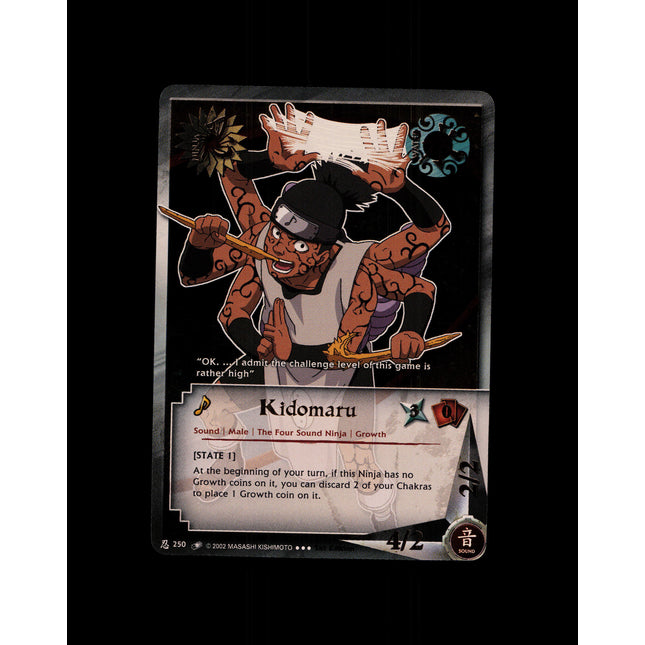 Kidomaru - 250 - NM - 1st Edition - Foil - Naruto CCG - D4-210