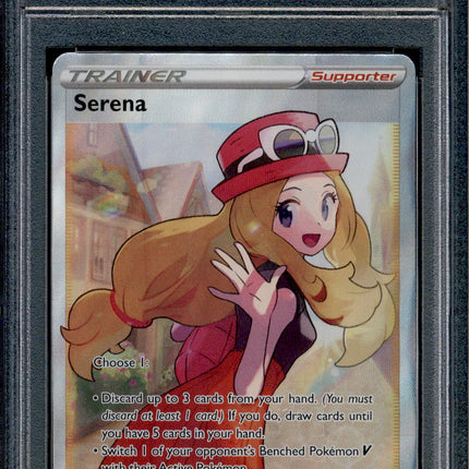 Serena - 193/195 - PSA 9 - Full Art - Silver Tempest - Pokemon - 73309