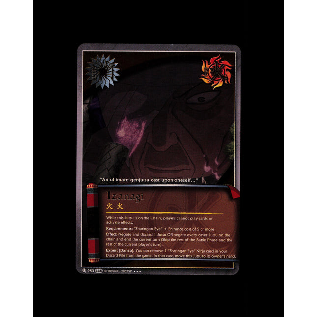 Izanagi - 953 - NM - Foil - S26 - Naruto CCG - E1-155