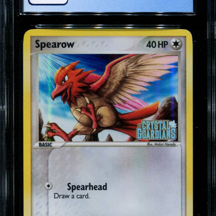 Spearow - 61/100 - CGC 8.5 - Reverse Holo - Ex Crystal Guardians - Pokemon -  15283