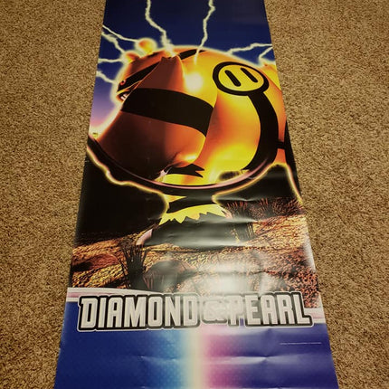 Electivire - Diamond & Pearl (Base Set) - Pokemon Tarp Banner - 31.25"x90"