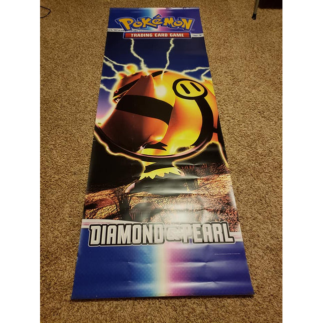 Electivire - Diamond & Pearl (Base Set) - Pokemon Tarp Banner - 31.25"x90"