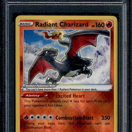 Radiant Charizard - 020/159 - PSA 9 - Holo - Crown Zenith - Pokemon - 68758