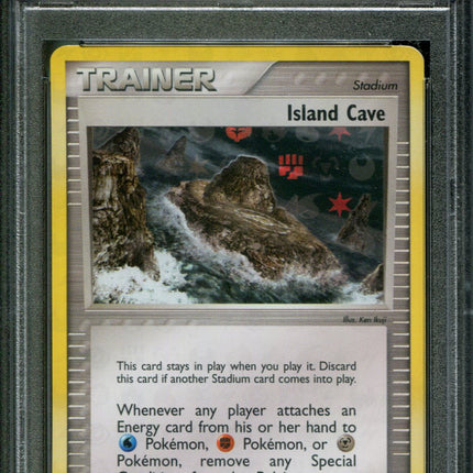 Island Cave - 89/101 - PSA 10 - Reverse Holo - Hidden Legends - Pokemon - 65079