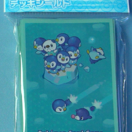 Piplup on an Iceberg Sleeves - Set of 64 Sleeves - Japanese - Pokemon Center