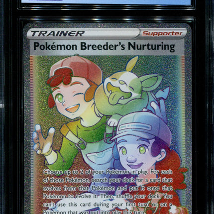 Pokemon Breeder's Nurturing - 195/189 - CGC 9.5 Gem Mint - Darkness Ablaze - 68074