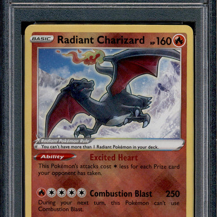 Radiant Charizard - 020/159 - PSA 9 - Holo - Crown Zenith - Pokemon - 73403