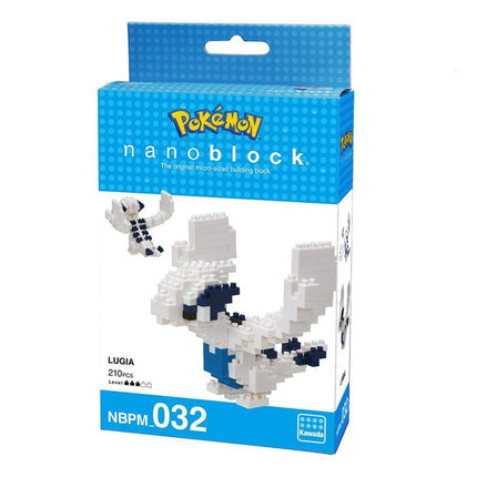 Lugia - Pokemon Nanoblock Kit - Building Blocks Toy - English - Kawada - NBPM-032