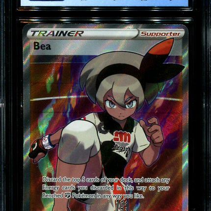Bea - 180/185 - CGC 8.5 - Full Art - Vivid Voltage - Pokemon - 28263