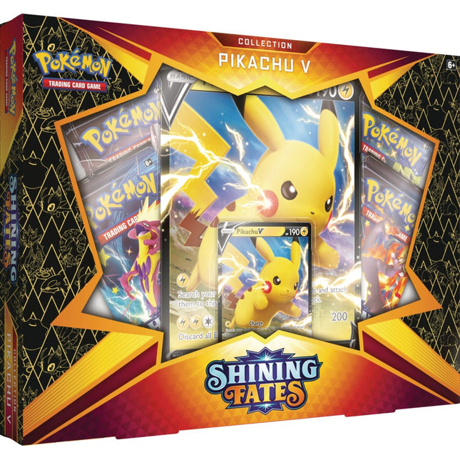PREORDER - Shining Fates - Pokemon Collection Box - Pikachu V - Sealed - New
