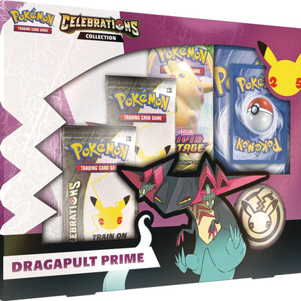 PRE-ORDER - Celebrations Dragapult Prime Collection - Pokemon - Ships 10/8/2021