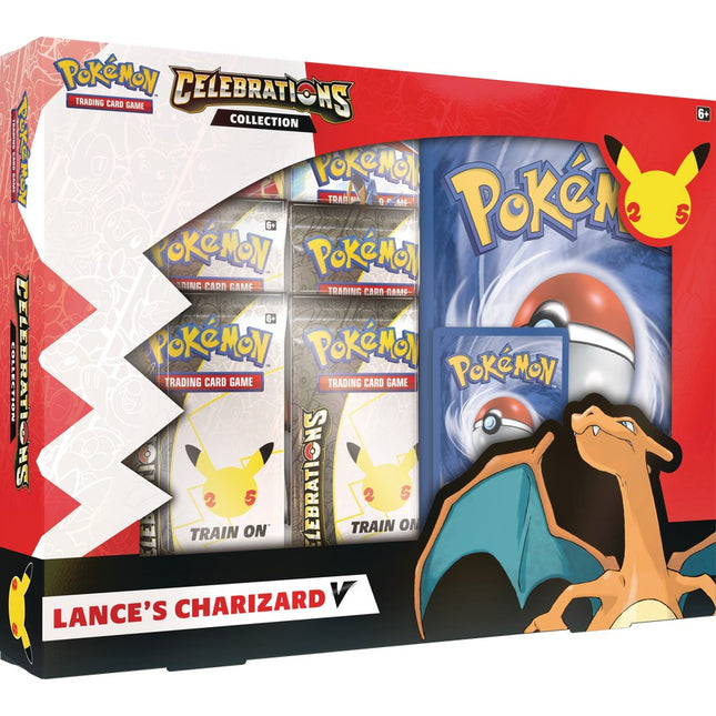 PRE-ORDER - Celebrations Lance's Charizard/Dark Sylveon Bundle (1 of Each) - Pokemon - Ships 10/8/2021