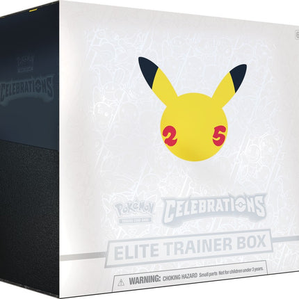 PRE-ORDER - Celebrations Elite Trainer Box Case (10x ETB) - Pokemon - Ships 10/8/2021