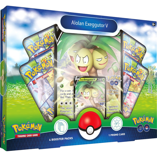Pokemon GO Alolan Exeggutor V Collection Box - Pokemon - Sealed - New