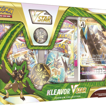 Kleavor VStar Premium Collection - Pokemon Collection Box x1 - Sealed - New