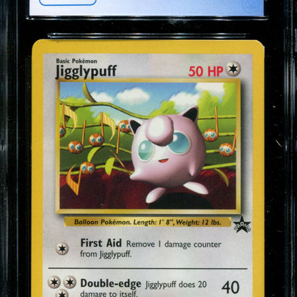 Jigglypuff - 7 - CGC 9.5 - Black Star Promo - First Movie Soundtrack - Pokemon - 54129