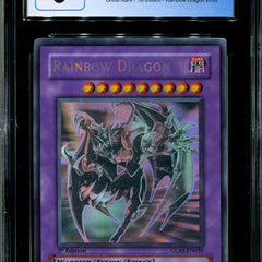 Elemental Hero Chaos Neos - GLAS-EN036 - CGC 8 - Gladiator's Assault - Ghost Rare - 1st Edition Misprint - Yu-Gi-Oh - 21013