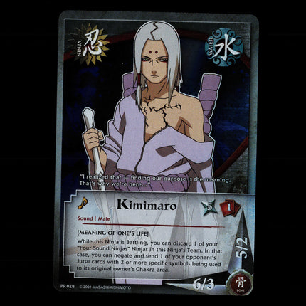 Kimimaro - PR 028 - NM - Foil - Promo - Naruto CCG - E1-43