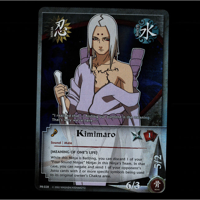 Kimimaro - PR 028 - NM - Foil - Promo - Naruto CCG - E1-43