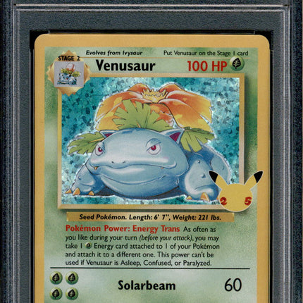 Venusaur - 15/102 - PSA 9 - Holo - Celebrations - Pokemon - 73371